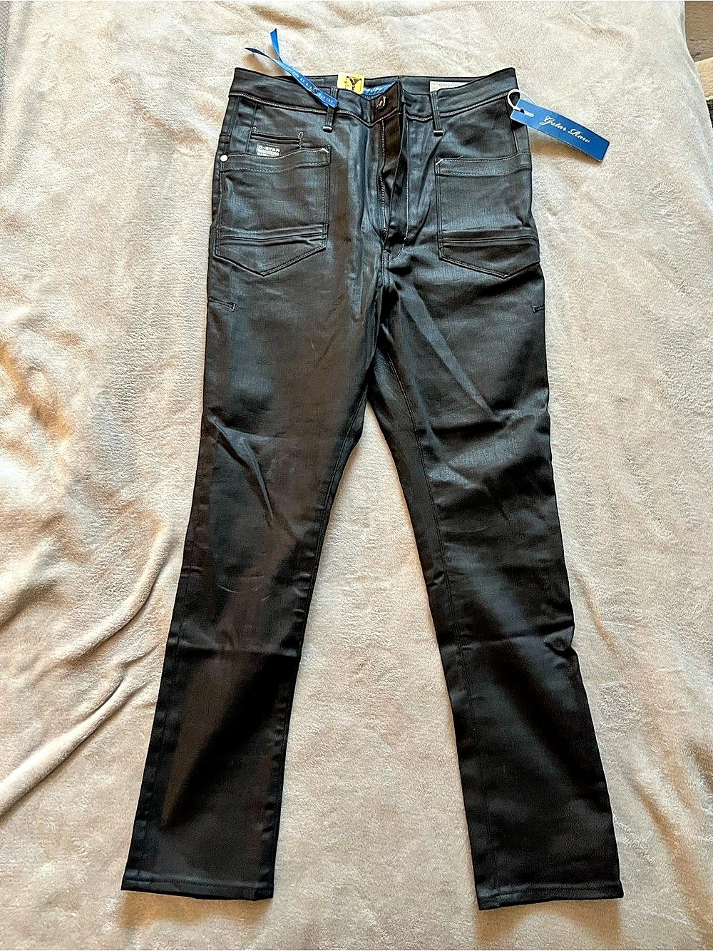 G-Star RAW 5620 G-Star Elwood Black Skinny Jeans Waist 27 NWT